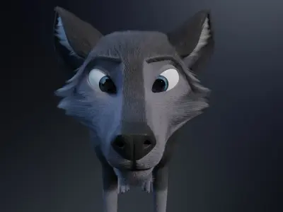 Niju Wolf 3D model