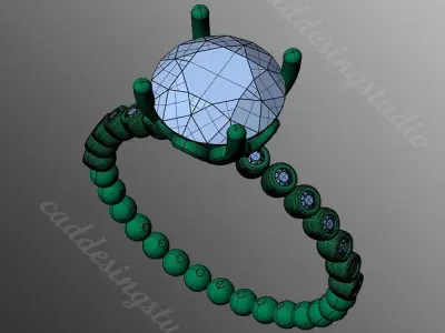 Ring iz67 3D print model
