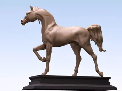 Arabian horse 2 3D print model
