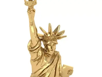 Statue of Liberty Free 3D print model