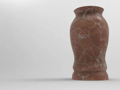 Ololo Vase Low-poly 3D model