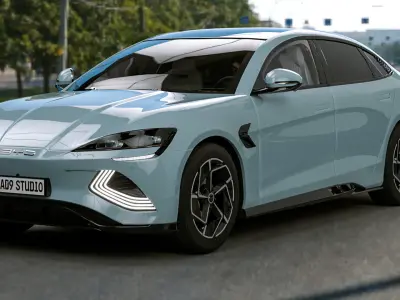 BYD Seal 2024 3D model