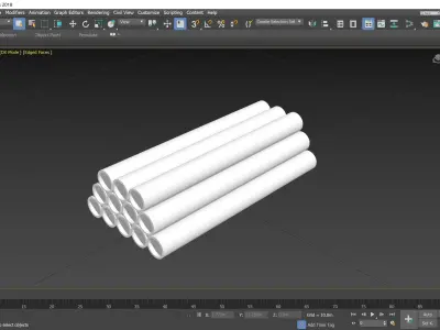 Pipe Deposit - Revit Family 3D model