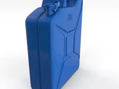 Jerry Can 3 PBR Low-poly 3D model