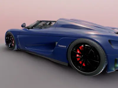 Regera pack 3D model