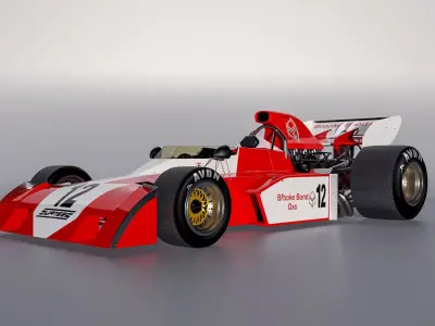 Surtees TS9B 1971 3D Model 3D model
