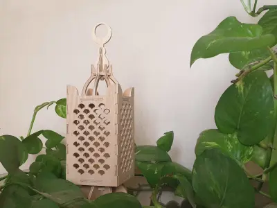 Arabian Lantern Low-poly 3D model