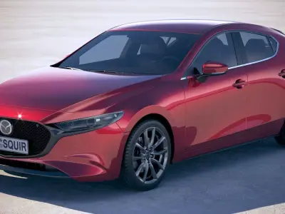 Mazda 3 2019 3D model