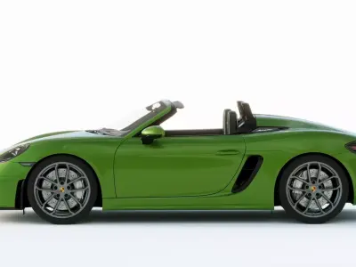 Porsche 718 Boxster Spyder 2020 3D model