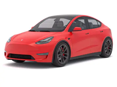 Tesla Y 2024 3D model