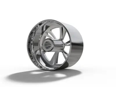 BILLET SPECIALATIES SLG56 - SWEEP 6 WHEEL  3D print model