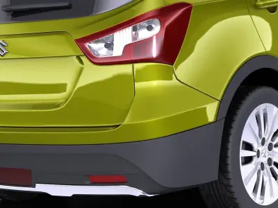 Suzuki SX4 2016 VRAY 3D model