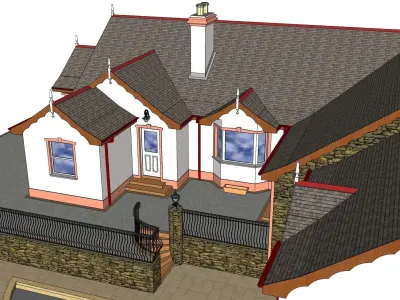 Retirement Dwelling  UK 3D model