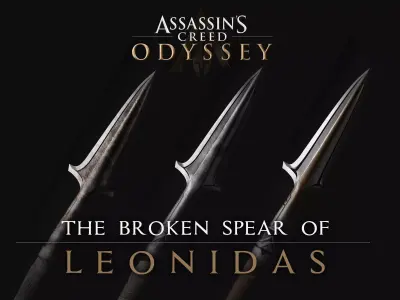 Broken Spear of Leonidas Level 1-3 3D Model Collection