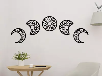 Moon Wall Decor 3D print model