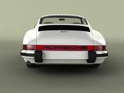 Porsche 911 1974 3D model
