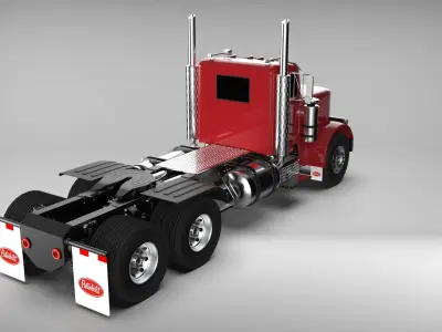 1988 Peterbilt 379 3D model