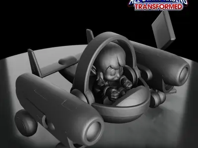 ALEX KIDD - SONIC and ALL-STARS RACING TRANSFORMED Free 3D print model