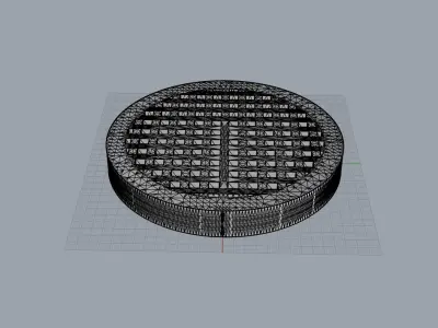 3d printable water filter 3D print model