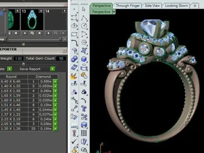Ring y07 3D print model