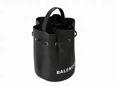 Balenciaga Everyday XS Bucket Bag 3D model