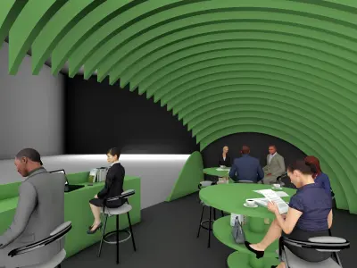BOOTH EXHIBITION DESIGN 3D model