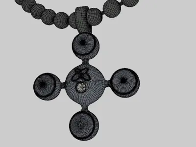 HOMER necklace set 3D model