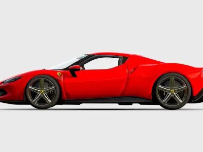 Ferrari 296 GTB 3D model