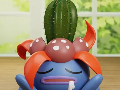 GLOOM PLANTER DECORATION - 2 MODELS 3D print model