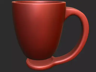 Elegant Cup 3D print model