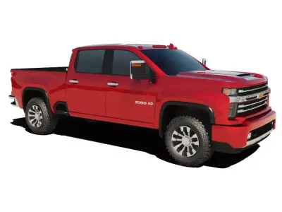 020 Chevrolet Silverado 2500 Hd 3D model