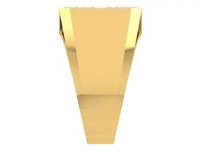 Diamond Ring Hip Hop Simple for Man  3D print model