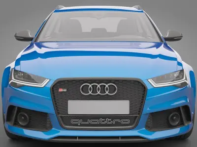 Audi RS6 3D model