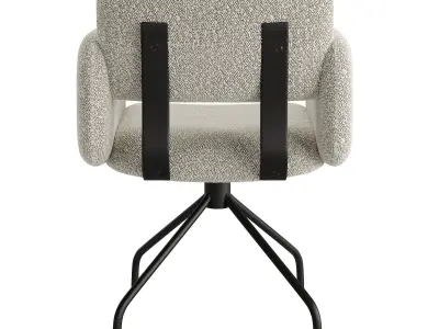 Brooks chair Low-poly 3D model