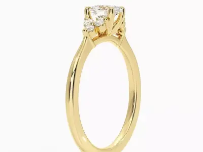 Diamond Ring 3D print model 50