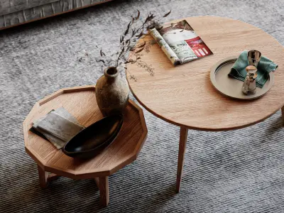 Wabi Living for Unreal Engine Low-poly 3D model