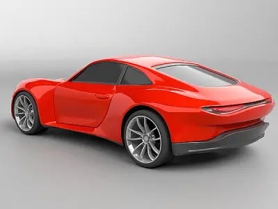 Generic sportscar  3D model