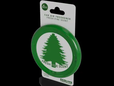 Car air fresheners Car Air Freshener Low-poly 3D model