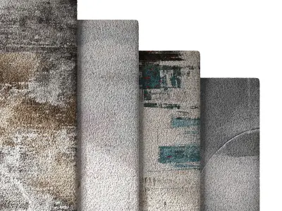 Rug Set  40 3D model