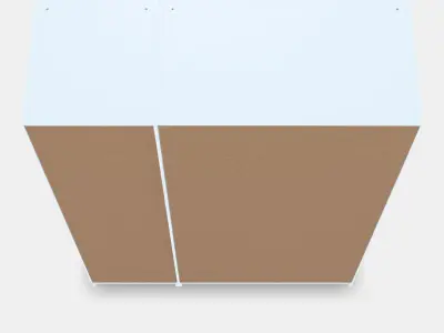 PAX - FORSAND Wardrobe 11 Low-poly 3D model