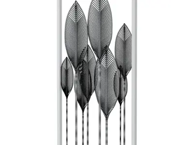 Wall panel Utopia 3D model