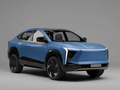 Mahindra XEV 9e Electric Car 3D Model 3D model