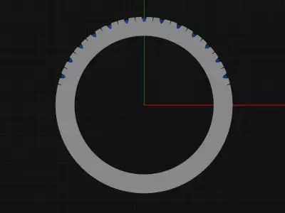 Wedding Ring 3D print model