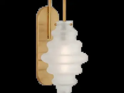 Tableau Large Sconce Low-poly 3D model