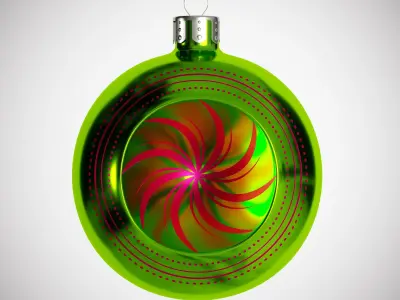 Christmas Toys with Patterns 3D model