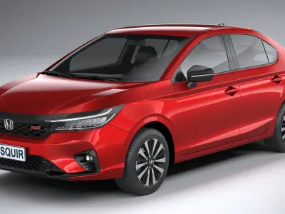 Acura City RS CVT 2024 3D model