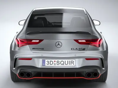 Mercedes-Benz CLA45 S AMG 2024 3D model