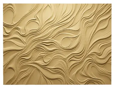 modern panel wall decor set relief stl mural CNC 188  3D model