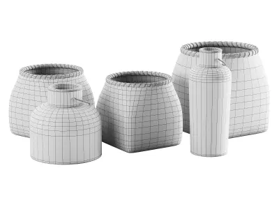 Shelf Decor Set 3D model