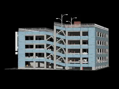 Multi-storey Car Park 3D model